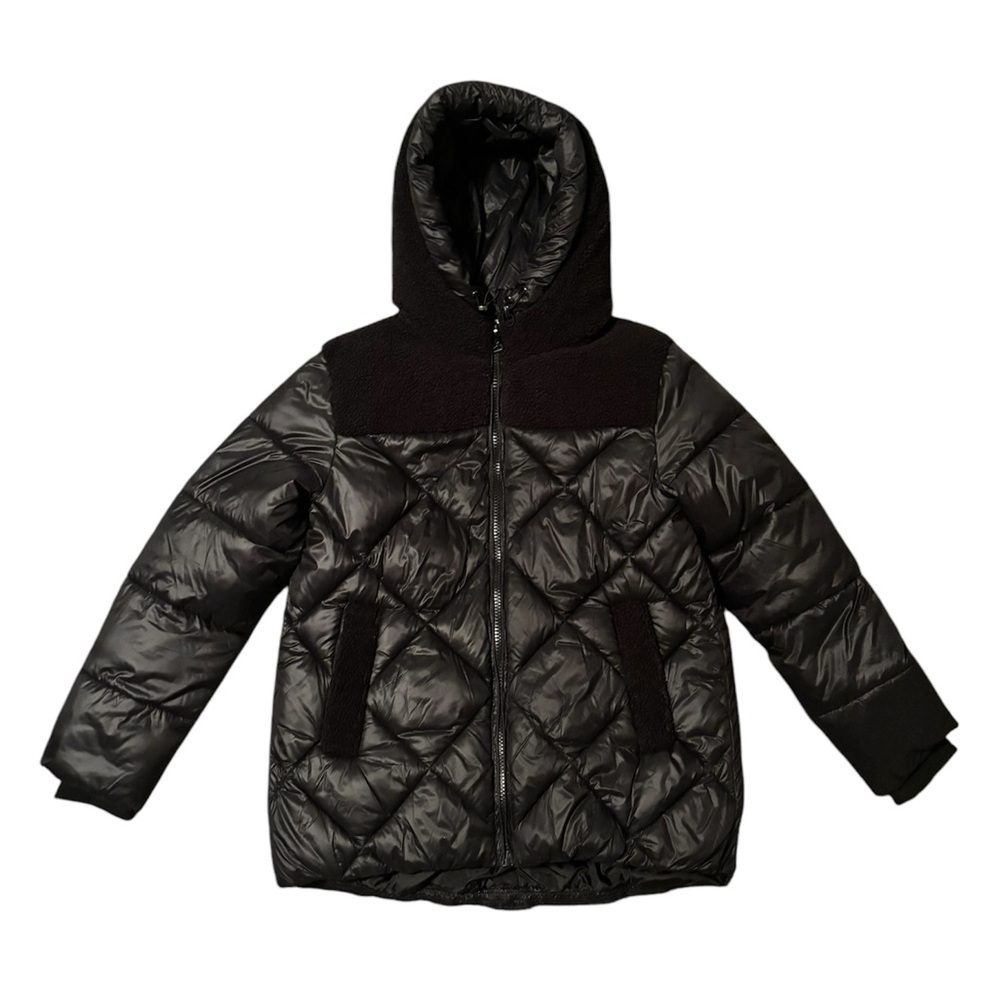 Koolaburra by UGG mixed media Sherpa winter jacket size M
